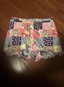 Lilly Pulitzer Girls Pink Cotton Ruffle Shorts Size 12-14 - Picture 1 of 7