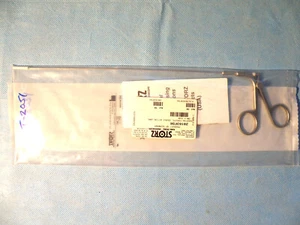Storz model 28163FSH laryngeal grasping forceps, 1.7mm x 25cm double action jaws - Picture 1 of 2