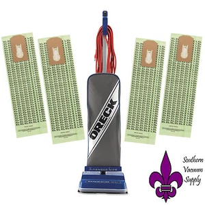 Genuine Blue Oreck Commercial 8 Pound Upright Vacuum With 4 Bags- XL2100RHS - Picture 1 of 5