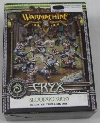 Warmachine Cryx Bloodgorgers Blighted Trollkin Unit NEW Miniatures Kit PIP 34103 - Image 1 of 3