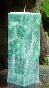 230hr CITRONELLA & LIME COOLER Triple Scented Square CANDLE Insect BUG Repellent - Picture 1 of 24