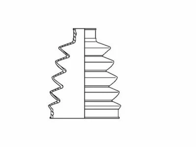 For 2007-2008 Isuzu i370 CV Boot Kit 98629RY 4WD CV Joint Boot Kit - Image 1 of 2