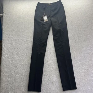 Roberto Cavalli Hose Damen 4 schwarz Pantalone gewebt Wolle Italy Karriere Business - Bild 1 von 20