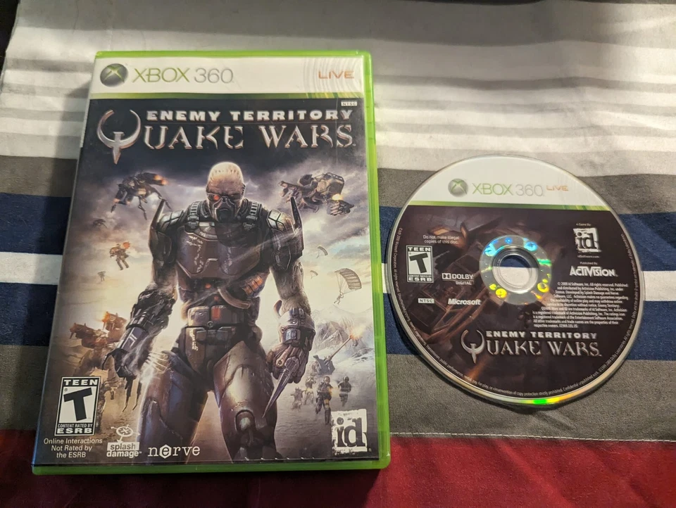 Enemy Territory: Quake Wars (Microsoft Xbox 360, 2008) G* MK - Image 1 of 1