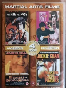 BLACK EAGLE / FIST OF FURY 2 / KICKBOXER / MASTER WITH CRACKED FINGERS New UK R2 - Imagen 1 de 1