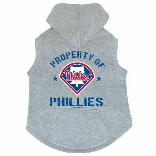 Moletom com capuz Philadelphia Phillies cão gato premium botão para cima escolha o tamanho - Imagem 1 de 1