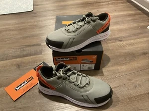 Timberland PRO Overdrive Composite Safety Toe Shoes Men's Size 10 Olive - Picture 1 of 17