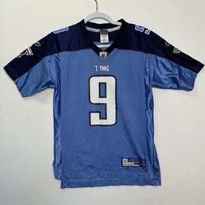 Vintage 90s Y2K NFL Football Tennessee Titan Steve McNair Kids Jersey Size Large - Picture 1 of 9