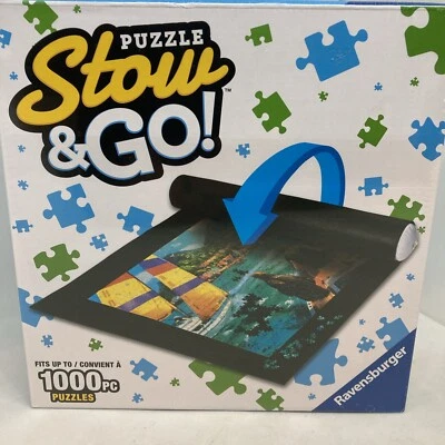 Ravensburger Felt Puzzle Stow And Go (1000pc Puzzle 39”x22”) New & Sealed - Image 1 of 4