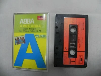 Abba - A Wie Abba 1981 Mega Rare Korea Cassette Tape - Image 1 of 3