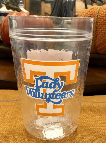 UNIVERSITY OF TENNESSEE LADY VOLUNTEERS  NCAA TUMBLER WITH  LOGO Cover