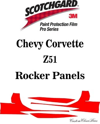 3M Scotchgard Paint Protection Pro Serie 2020 2021 2022 2023 2024 Chevy Corvette - Image 1 of 3