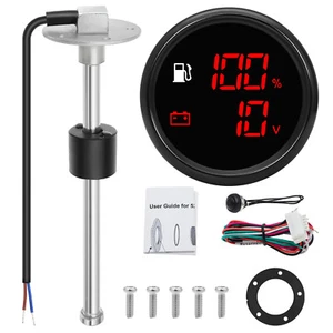 100-650 mm indicador digital de nivel de combustible sensor alarma medidor de tanque doble voltio de advertencia - Imagen 1 de 31