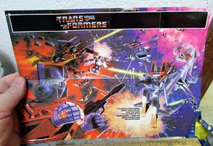 Transformers 1984 toy Brochure pamphlet for Autobot / Decepticon toys, nice - Picture 1 of 6