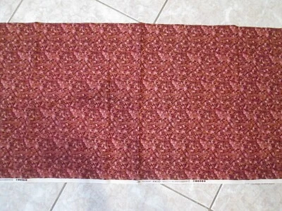 Tela de algodón Michael Miller - Textura de azulejo ladrillo rojo - 1,5 yardas Foto 1 de 4