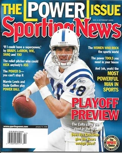 Quiosco de noticias deportivas no ilustrado PEYTON MANNING Indianapolis Colt como nuevo en caja - Imagen 1 de 1