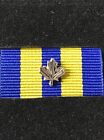 Police Exemplary Service Medal 1 Silver Leaf Ribbon Bar