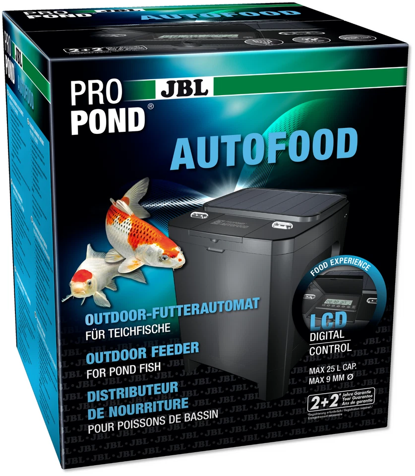 JBL PROPOND AUTOFOOD Teichfischfutterautomat - 25L, Schwarz (2801700)