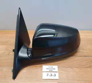 ✅ 11-13 OEM BMW F10 PRE-LCI Driver Side Outside Mirror Auto Dip Assy Black 2 * - Picture 1 of 11