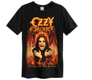 Camiseta amplificada BLACK SABBATH OZZY OSBOURNE "Prince of Darkness" nueva negra - Imagen 1 de 5