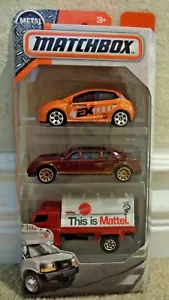 MATCHBOX METAL MATTEL CITY 3-PACK 2016 DJY17 *NEW* - Picture 1 of 2