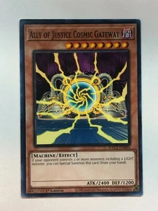 Yugioh Hidden Arsenal: Chapter 1 Ally of Justice Cosmic Gateway HAC1-EN084 - Picture 1 of 1