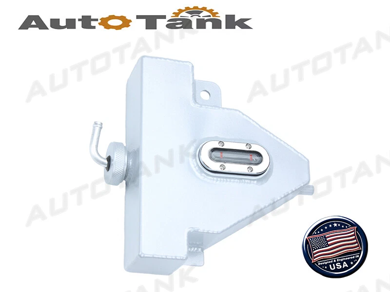 For Honda Accord Acura TL V6 03-07 Aluminum Radiator Coolant Overflow Tank  - Image 1 of 4