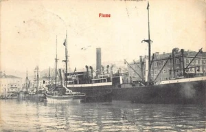 AL20-15A) FIUME IL PORTO VIAGGIATA - Bild 1 von 2