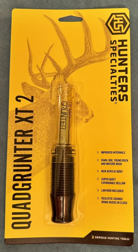 Hunters Specialties QUADGRUNTER XT 2 Deer Call New - Image 1 of 1