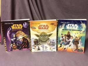 Lot Of 3 STAR WARS Little Golden Books 2015-2019 LIKE NEW - Bild 1 von 8