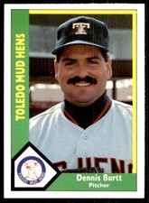 1990 Toledo Mud Hens CMC Dennis Burtt #3