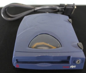 Iomega Zip 250 Z250P Parallel Port External Drive No Power Supply - Bild 1 von 8