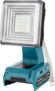 Cordless LED Work Light for Makita 18V LXT Battery 25W LED Floodlight with USB - Picture 1 of 6