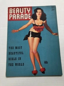 Beauty Parade Magazine, Vol. 1 #3, May 1942, Cover by Earl Moran - Picture 1 of 3