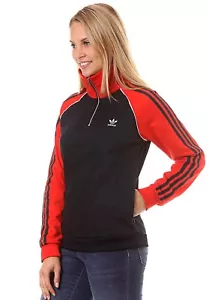 MEDIUM adidas Women's   Half Zip FIREBIRD Track Top Jacket  UK14 - US10  LAST 1 - Picture 1 of 3