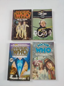 4x Vintage Doctor Who (Pb, Target) Kinda, Cybermen, Two Doctors, Armageddon Fact - Picture 1 of 12