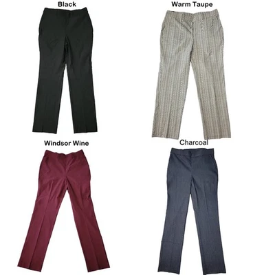 Rafaella Pull-On Belt Loops Functional Pockets Stretch Ankle Pant - Image 1 of 2