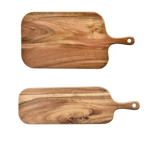Wooden Chopping Boards Cutting Board With Handle For Kitchen Practicality  - Picture 1 of 14