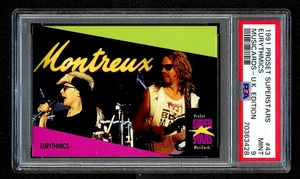 1991 Proset Superstars Musicards THE EURYTHMICS #43 UK EDITION PSA 9 NEUWERTIG - Bild 1 von 2