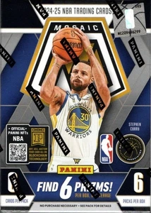 NBA BALONCESTO 2024-2025 PANINI MOSAICO BLASTER CAJA SELLADA DE FÁBRICA - Imagen 1 de 1