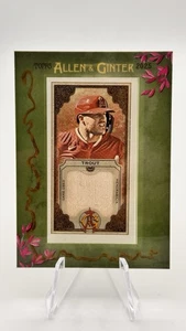 2025 Topps Allen & Ginter - Mini Framed Relics Mike Trout #MFR-MT (MEM) - Picture 1 of 2