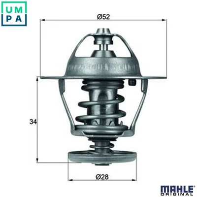 THERMOSTAT COOLANT TX 68 88D FOR PEUGEOT MANAGER/Platform/Chassis/Van/Bus 2.2L - Image 1 of 4