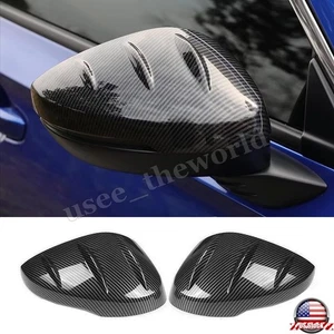 Tapa de tapa de espejo retrovisor lateral de fibra de carbono para Honda Civic 11th 2022-2025 - Imagen 1 de 11