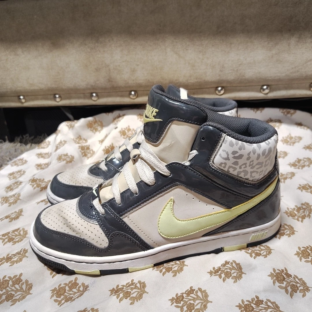 靴 leopard paneled dunk hi cut sneakers Size 8 - Nike Dunk High Cheetah Leopard Women Safari Animal 8 6y