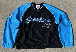 Gr. M - NFL Carolina Panthers Pull Over V-Neck Sweatshirt - Bild 1 von 5