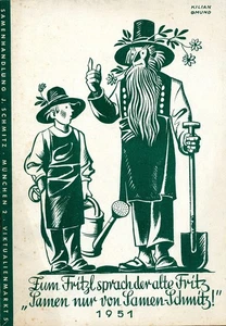 Rarität KATALOG der SAMENHANDLUNG SCHMITZ MÜNCHEN aus dem Jahr 1951,  82 Seiten - Bild 1 von 4