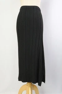 ISSEY MIYAKE FETE Black Pleats Skirt 254 9774 - Picture 1 of 6