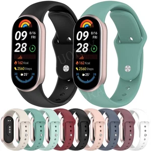 Replacement Sports Silicone Strap Band Smartwatch Bracelets For Xiaomi Band 10 9 - Picture 1 of 69
