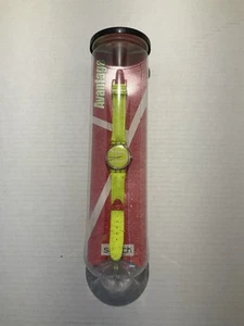Rare Vintage Swatch ‘Avantage’ Tennis Ball  GK277 Neon Glow - Picture 1 of 4