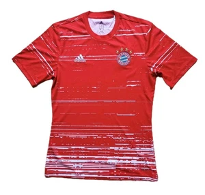 Adidas FC Bayern München 2016/2017 PRE-MATCH Shirt Trikot rot weiß S - Picture 1 of 3